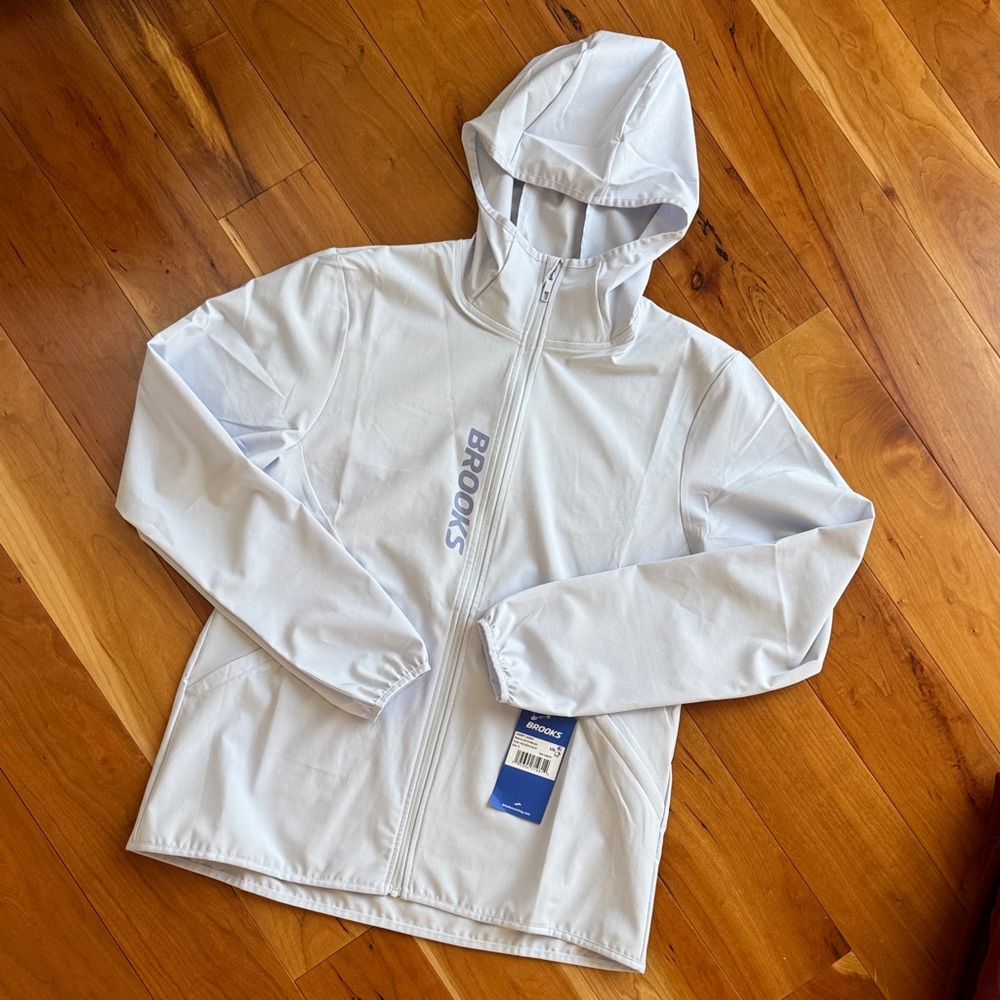 Brooks Halogen Blue Canopy Full-Zip Jacket S